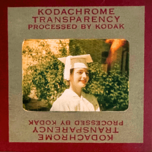 Arlene Smart in graduation cap